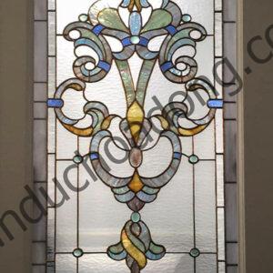 vách cố định bằng kính hoa đồng