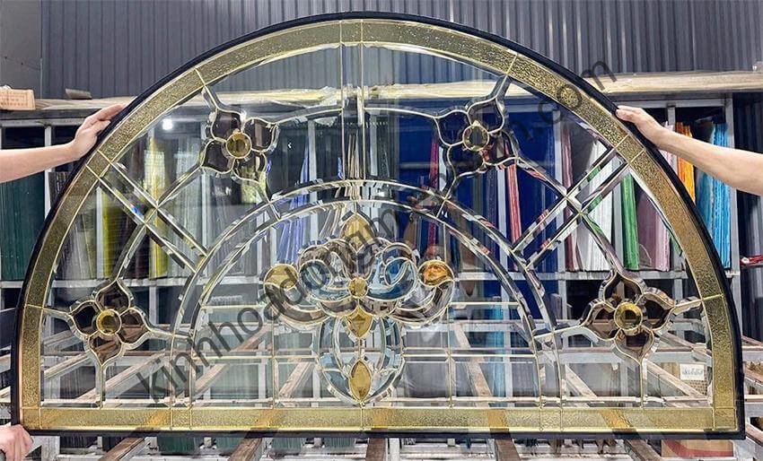 Giới thiệu 2 kinh ghep hoa dong dang vom cong nua hinh tron duoc mai bong dep